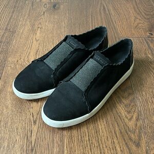 Cole Haan black slip on sneakers